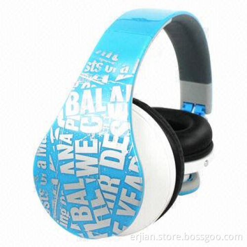 Bluetooth Stereo Headset, SD Card MP3 with FM Radio Volume Control Buttons